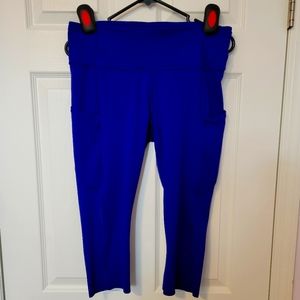 Lululemon Blue Crop Leggings